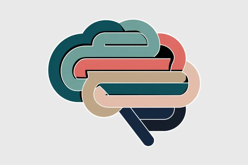 Top 10 Essential Neurodivergent Teachers Accommodations 5 neurodivergent teacher accommodations, adhd self-accommodations, abstract illustration of a brain (profile view)