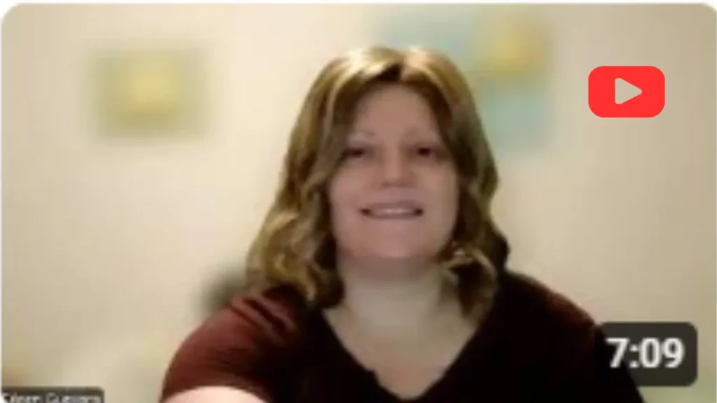 How Much Money Can Teachers Make from Side Hustles? 3 Eileen Guevara speaks on the topic of how much money can teachers make from side hustles. Woman in red shirt smiles at camera. Red YouTube play icon suggests it is a video.